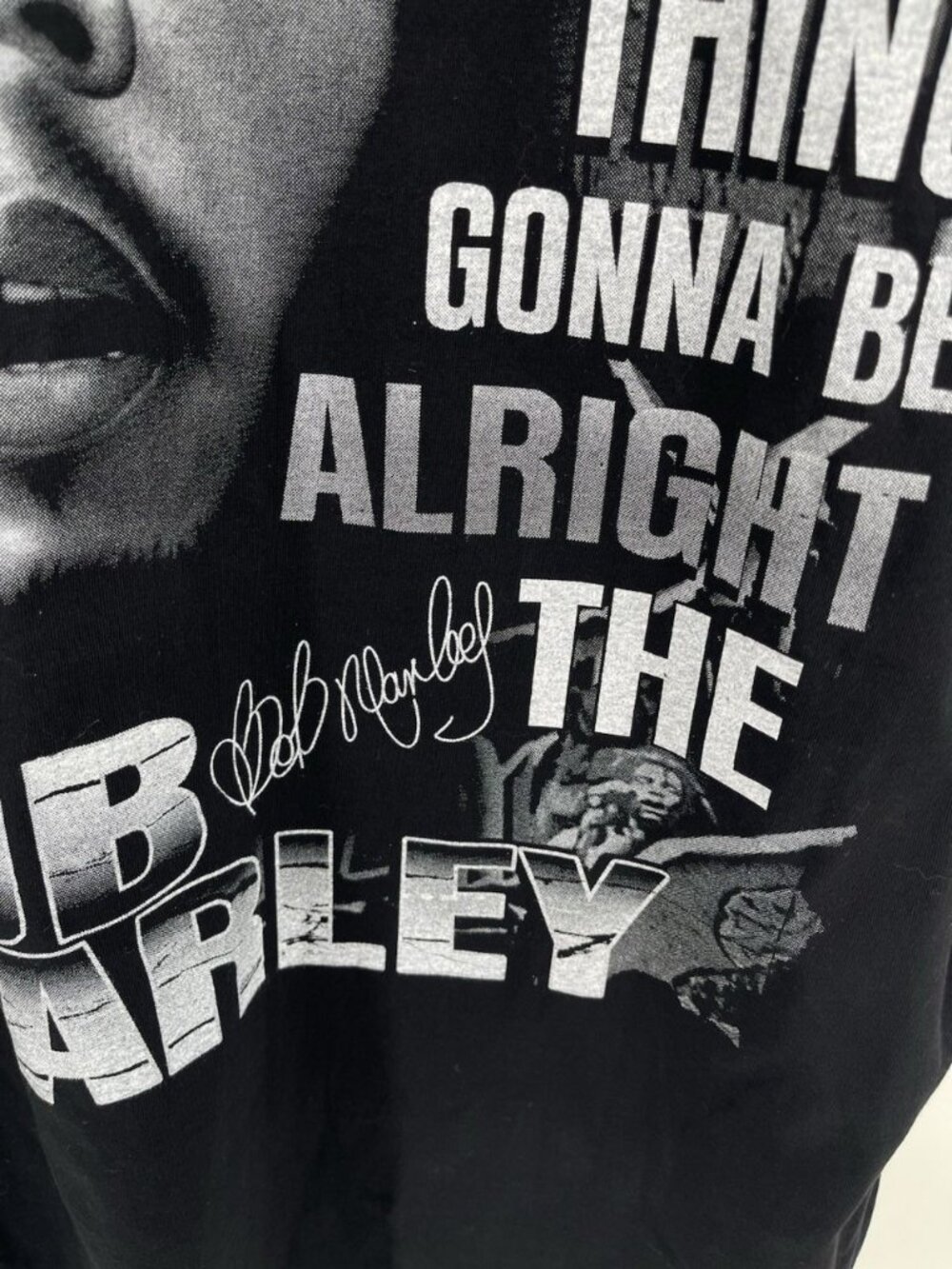 Bob Marley Raggae Shirt Double Sided Graphic 70 Rare XL Classic Jamaica Resort - Picture 7 of 12